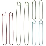 10 stücke Maschenraffer Maschenhalter Stricken: Maschen Stilllegen Garn Stich Halter Set Häkeln Stricknadel Legierung Sicherheitsnadeln (Zufällige Farbe)