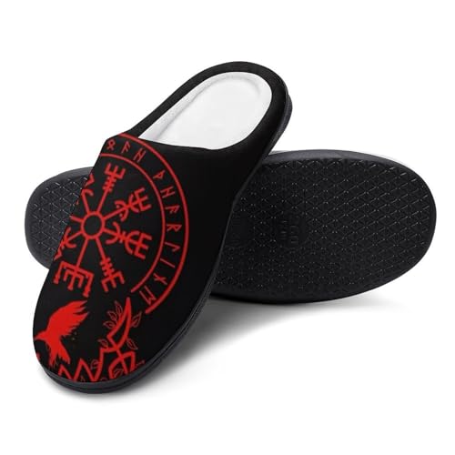 Norse Mythology Fenrir Wolf Pattern Viking, Cozy Warm Cotton