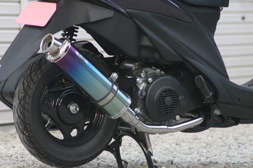 Amazon | リアライズ(Realize) 4スト マフラー 22Racing Ti(チタン