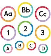 Carson Dellosa 150 pc Letter and Number Bulletin Board Cutouts Mega Pack, Alphabet Letters, Numbe...