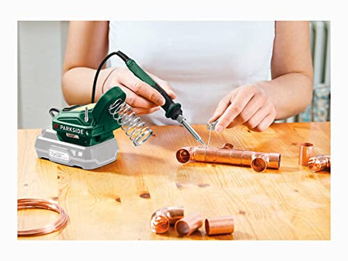 Parkside 20V Accu-soldeerbout station - PLSA 20-Li A1 kale eenheid - universeel soldeerstation voor elektronica, modelbouw en een verscheidenheid aan andere hobby's - Afbeelding 6