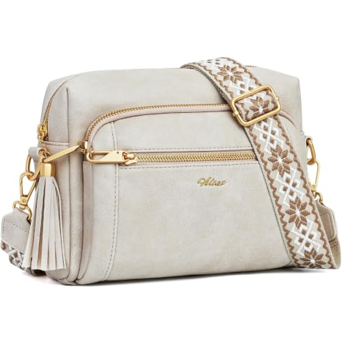 Image of Vegan Leather Crossbody Bags for Women Anti theft Purses and Handbag