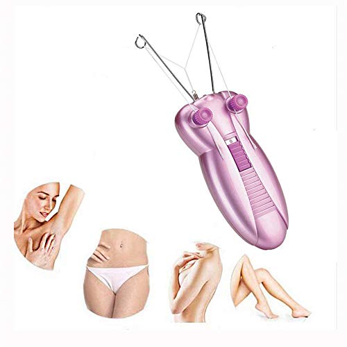 Preisvergleich Produktbild Haarentfernungsmaschine Baumwollfaden Epilierer Elektrischer Gesichtshaarentferner Funktioneller Körper Haarentfernungsrasierer Gerät Haushaltskörper und Achselhöhle