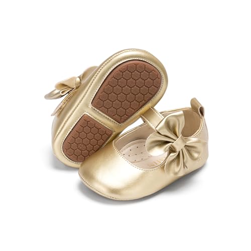 Image of PHIRAMIN Toddler Girl Mary Jane Dress Shoes-Little Girl School Uniform Shoes for Wedding Party