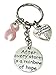 Pink Ribbon Keychain, Breast Cancer Awareness Keychain, Cancer Awareness Gift, Cancer Awareness Key Ring, Red Ribbon Awareness, Breast Cancer Key Ring, Pink Ribbon Key Ring