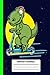 Dinosaur Rides Pedal-Scooter Primary Journal: Grades K-2 School Exercise Book With Dashed Midline And Picture Space School Exercise Book For Kids