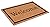 BIRDROCK HOME Welcome Coir Doormat with Scroll Border - 24 x 36 Inch - Oversized Welcome Mat with Black Border and Natural Fade - Vinyl Backed - Outdoor