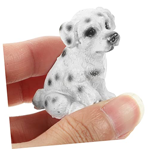 TOYANDONA 4stücke Pack Spielzeughund-minifiguren als Gastgeschenk Bezaubernde Miniatur-spielzeughundfiguren für Junge Mädchen Realistische Hundefiguren Langlebiges Miniaturspielzeug
