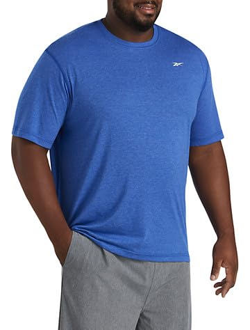 T-shirt Reebok bleu Surf The Web en maille jersey respirante taille 1XLT