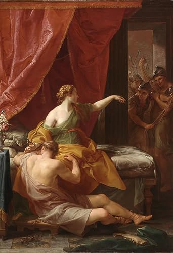 Tableau Samson et Dalila Pompeo Batoni habille vos murs vides avec une toile 60x90cm