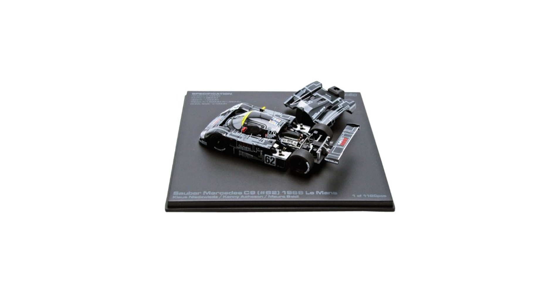 Amazon.co.jp: 【hpi・racing】1/43 AEG ザウバー メルセデス C9 No.62