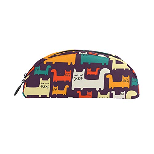 Preisvergleich Produktbild Federmäppchen mit Katzen-Motiv, für Büro, Schule, Schreibbedarf
