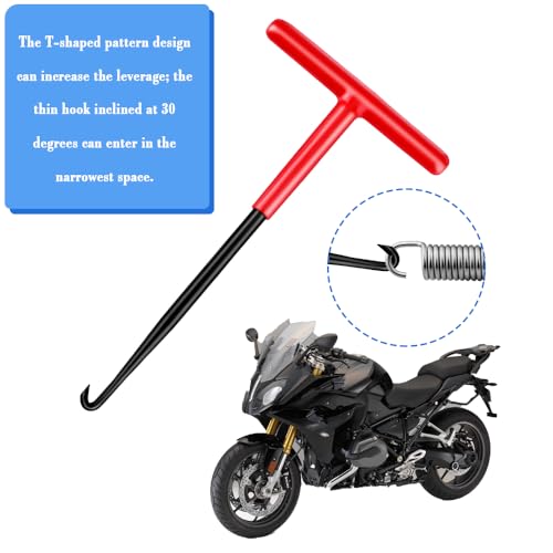 Image of Exhaust Spring Puller Tool,Spring Hook,Spring Tool,Exhaust Hanger Removal Tool,Spring Puller,Spring Hook Tool,Spring Removal Tool,Spring Puller Removal Tool Pipe Spring Puller for Motorcycle Dirt Bike