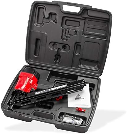 Bild 1 - DEMA Druckluftnagler 50-90 mm 34° – Mit Koffer, Profi-Nagler für Holzarbeiten, Möbelbau und Bauprojekte