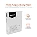 Amazon Basics Multipurpose Copy Printer Paper, 20 lb, 8.5 x 11 Inches, 5 Reams (2,500 Sheets), 92 Bright, White
