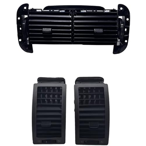 Grille d'aération Polo 2002-2011 cadre de console centrale de tableau de bord VW Vento 3 pièces