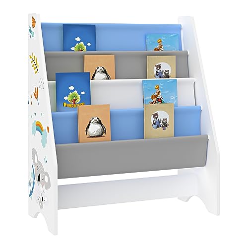 En.casa - Scaffale per Cameretta con 4 Contenitori...