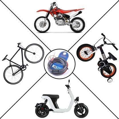 CYCLE CABLE LOCK BICYCLE NUMBER LOCK CABLE LOCK UNIVERSAL 3