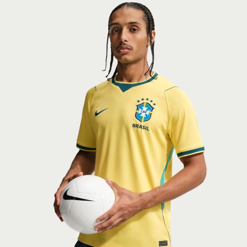 Nike Brasilien Heimtrikot Herren XXL – Brazil National Team Fußball Trikot – WM 2026 World Cup Fan Jersey NK Dri-FIT Stadium Shirt… – Ansicht 4