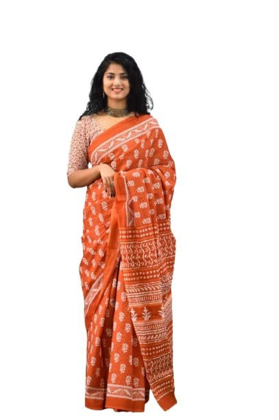 Womens Cotton Saree