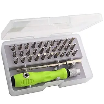 Prime Deals 32 In 1 Mini Screwdriver Bits Set With Magnetic Flexible Extension Rod For Home Appliance,Laptop,Mobile,Computer Repairing Preparations