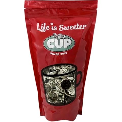 By The Cup Dark Chocolate Nonpareils Candy, 2 lb (32 oz) Bulk Bag Cover