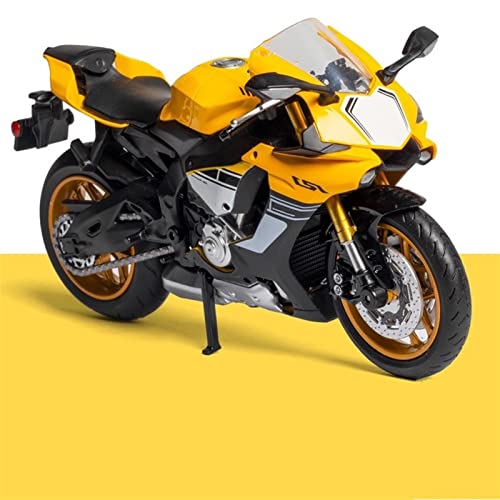 �͌^�ߋ� �I�[�g�o�C�͌^�ߋ�1/12 ���� �ɓK�����郄�}�n YZF-R1 �_�C�L���X�g�o�C�N���f�� ��������̎ԃR���N�V����(Yellow with box)