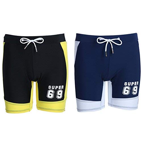 Swimwear Boxer Briefs Sunga Beach Surf Short-Blue-Parent : Xl-image-39