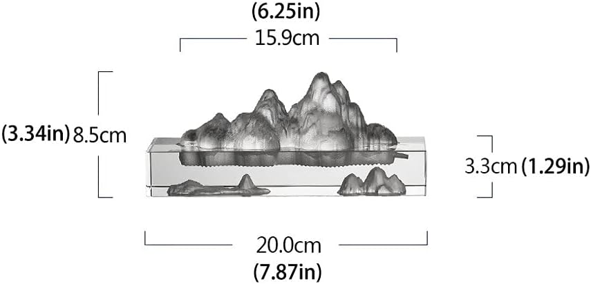 Incense Holder Incense Burner Incense Holder Creative Colored Glaze Rockery Ornaments Household Incense Sticks Aromatherapy Sandalwood Incense Burner Incense Burner, yuqing2022