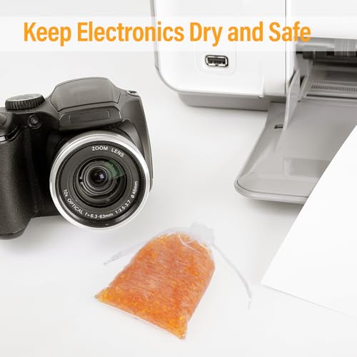 Absorbeur d'humidité gel de silice orange pour documents - 7