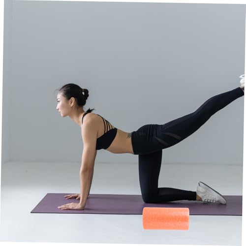 Alipis Foam Roller Muscle Release Massager Yoga Fitness Roller Epp Material 30x15cm Naranja para Relajación Muscular y Alivio de Espalda en Casa miniatura 4