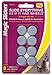 Magic Sliders Plastic Floor Slide Gray Round 1 in. W x 1 in. L 8 pk Self Adhesive