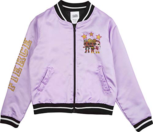 L.O.L. Surprise! Jacket for Girls Sizes 4-16 - Fierce Girls' Bomber LOL Jacket3