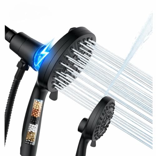 Handheld Shower Head with Filter and 10 Spray Modes