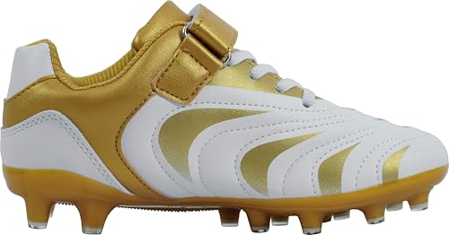 BomKinta Unisex-Child Soccer Cleats - Kids Football Shoes - FG Athletic Outdoor for Boys Girls3