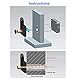 FTSTech Elektronisches Smart Lock Biometrischer Fingerabdruck Türschloss Virtuelles Passwort Wechat QR-Code Fingerabdruckkarte Schlüsselschloss für die Sicherheit zu Hause im Schlafzimmer