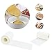 Rolka papieru pergaminowego naturalna celuloza do pieczenia pergaminu rolka papieru do pieczenia nieprzywierająca rolka papieru pokryta silikonem odporna na tłuszcz rolka papieru do ciasta (10 cm x 50 m)
