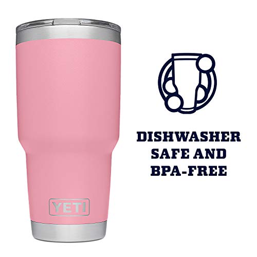 Image of YETI Rambler 30 oz Stainless Steel Vacuum Insulated Tumbler w /MagSlider Lid, Pink