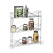 Spectrum Diversified Countertop 3-Tier Spice Rack, Chrome