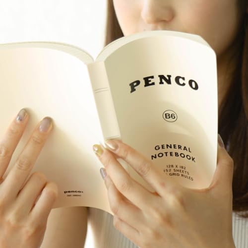 Cahier de notes Penco B6 quadrillé blanc High Tide CN159 premium - 6
