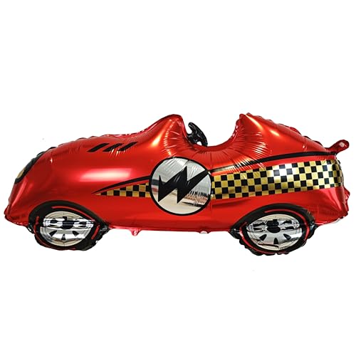 3D Self-Standing Race Car Foil Balloon