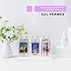Elil Instax Mini Fotokalender, Instax Zubehör Instax Flip Frame Hält 25 Instax Mini Film, Instax Mini Bilderrahmen Kompatibel mit Instax Mini Filmen für 7, 7+, 9, 11, 12, 40, 90, Evo, Liplay