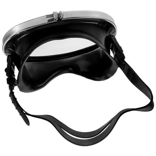 Máscara de buceo Luxshiny con lentes antivaho y acero inoxidable para hombre
