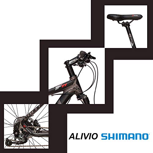Bicicleta Colli F11 Kit Alivio Shimano Aro 29 Freio hidráulico Quadro 17'' 27V Alumínio Preto - Co