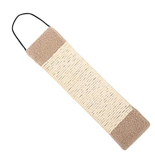 Balacoo Cat Scratch Pad – Almofada de raspagem para gatos de sisal para moer garras de brinquedo par