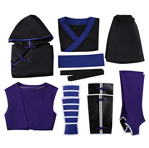 Cos-Animefly Seven Killer Seven Hoodie Cosplay Costume Pullover Hooded Sweatshirt Halloween Adult Outfit for Men Boys