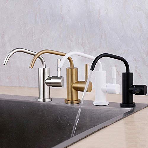 Grifo de Filtro de Agua de ósmosis inversa de Acero Inoxidable para Fregadero de Cocina, purificador de Agua Potable Directa, Grifo de una Sola manija