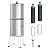 Waterdrop ???????????????????????????????? Gravity-fed Water Filter System, Increase PH, Reduces Fluoride and up to 99% of Chlorine, with 4 Filters and Metal Spigot, King Tank Series, 2.25G