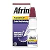 Afrin No Drip Extra Moisturizing Nasal Mist Twin Pack, Non-Drowsy, Fast-Acting Decongestant for Sinus Pressure and Dry Nasal Passages, Adults and Children 6 and Older, .5 fl oz (Pack of 2)