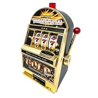 貯まる！遊べる！貯金箱　GOLD Vegas SLOT MACHINE BANK Amazon.co.jp: スロットマシンバンク GOLD VEGAS 貯金箱